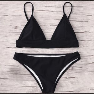 NWT BLACK TRIANGLE BIKINI